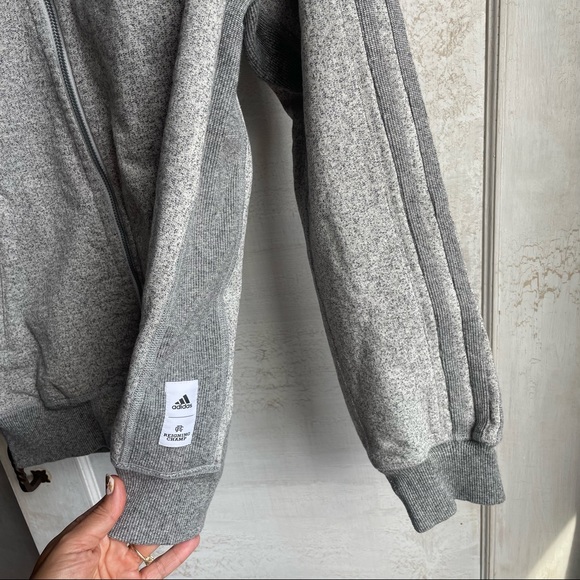 ADIDAS X REIGNING CHAMP fitted GREY zip up - Picture 4 of 5